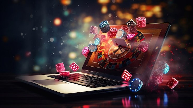 Tim Mobile Legends sedang bertanding di arena profesional